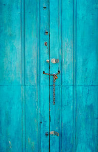 Full frame shot of wooden door