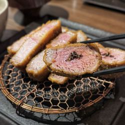 Close-up of food in plate