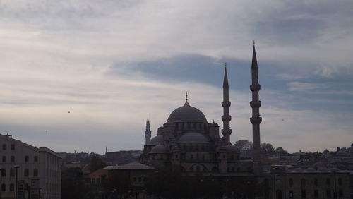 View of church against cloudy sky