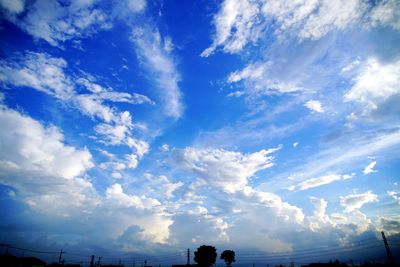 Low angle view of sky