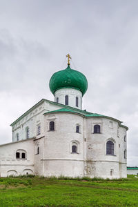 Alexander-svirsky monastery is orthodox monastery in the leningrad region, russia. trinity cathedral