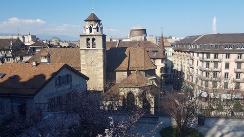 View of city against sky