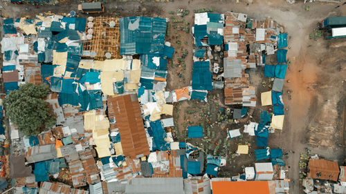 Aerial view of the industrial area in dar es salaam