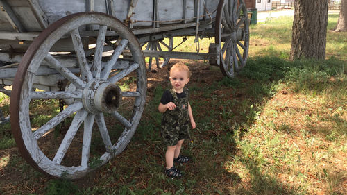 Wagon wheeling