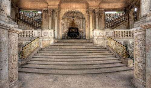 Corridor of old building