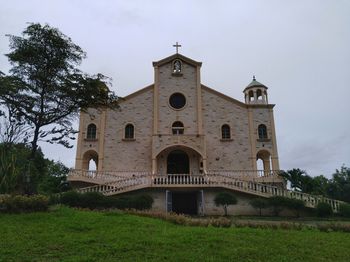 Low angle view of cathedral against sky