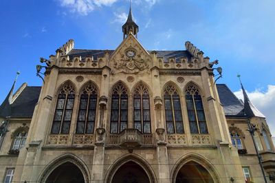 Low angle view of church