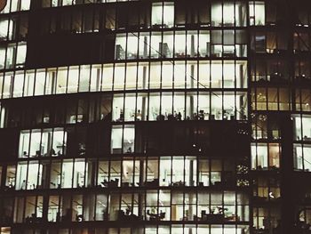 Full frame shot of modern building