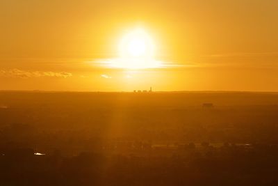 Scenic view of sunset