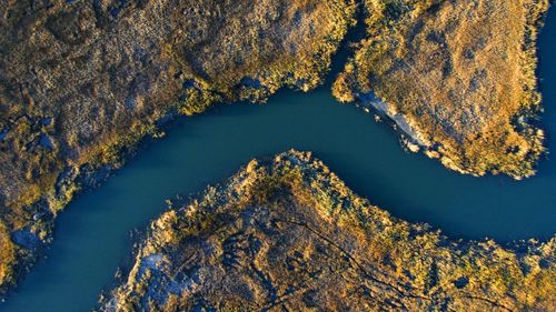 Scenic view of river