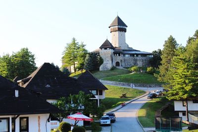 Houses in town