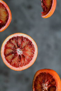 Close-up of blood orange