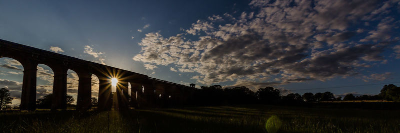 Sunset at ouse viaduct, sussex uk