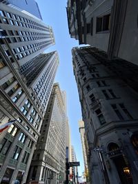 Low angle view of buildings against sky