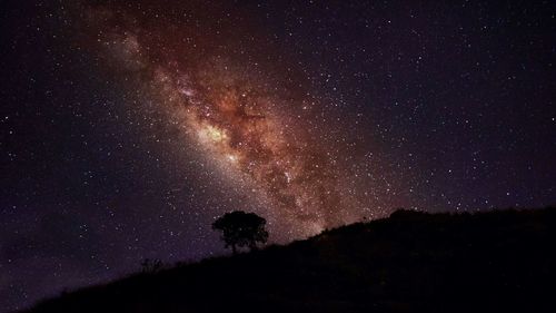 Starry sky in andalusia