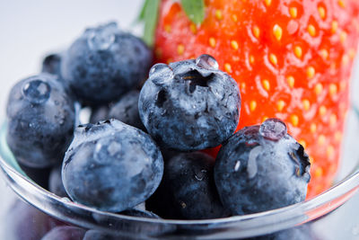 Close-up of fruits in container