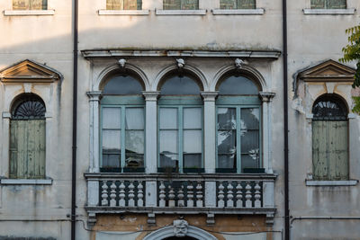 Facade of old building