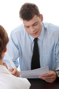 Young couple holding hands