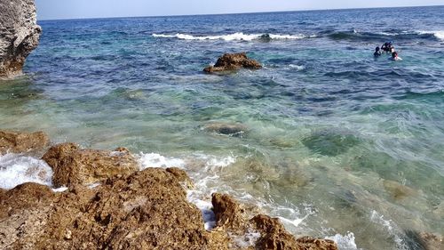 Scenic view of sea