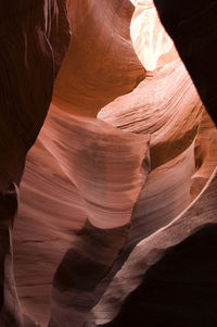 Rock formations at canyon