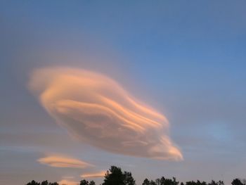 Low angle view of sky