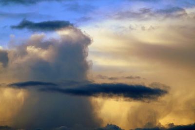 Scenic view of cloudy sky