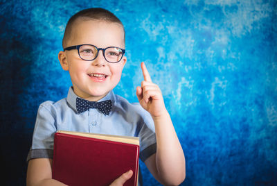 Portrait of a smiling young man