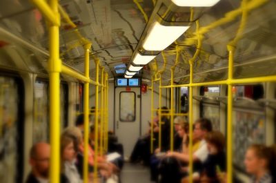 Train at night