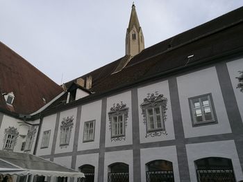 Low angle view of church