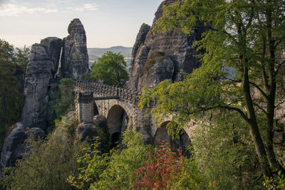 View of arch bridge