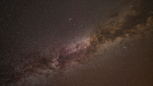 Full frame shot of sky at night