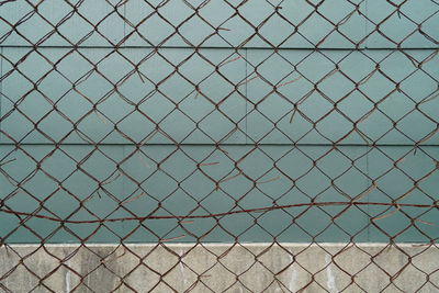 Full frame shot of chainlink fence