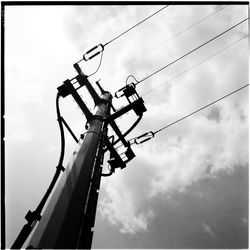 Low angle view of sky