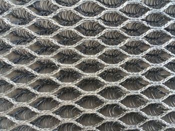 Full frame shot of metal grate