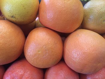 High angle view of fruits for sale in market