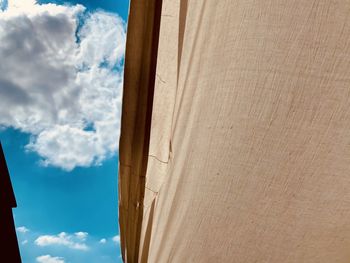 Low angle view of building against sky