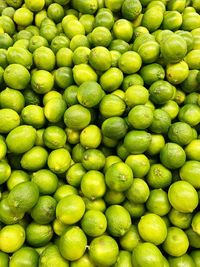 Full frame shot of green fruits