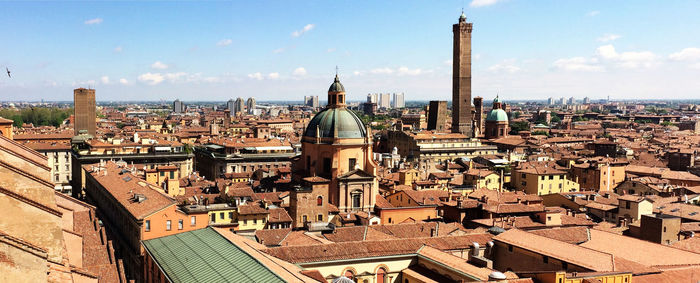 Aerial view of a city
