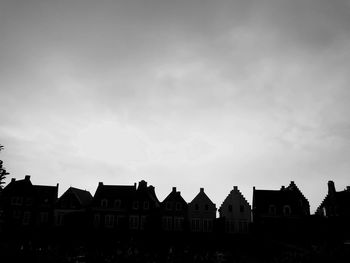 Houses against sky