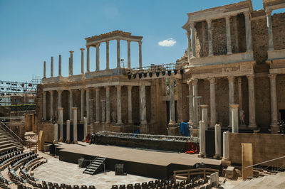 Exterior of building against sky