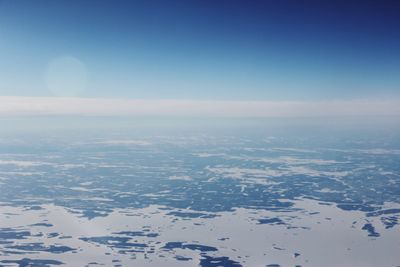 Aerial view of landscape