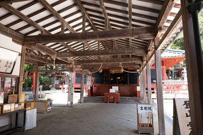 Old shrines in japan