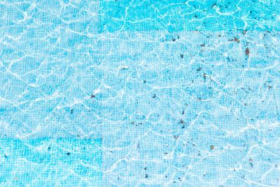 Full frame shot of blue water