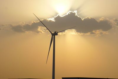 Scenic view of sky at sunset