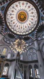 Low angle view of dome of building