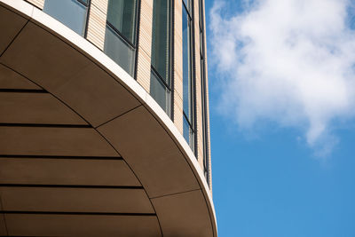 Low angle view of building against sky