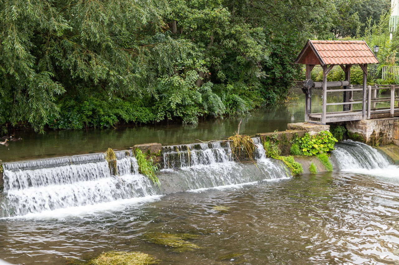 SCENIC VIEW OF WATERFALL