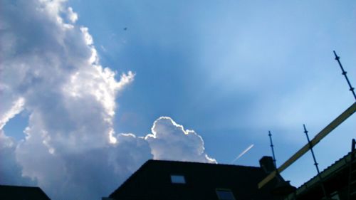 Low angle view of sky