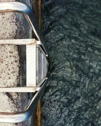 Close-up high angle view of sunlight