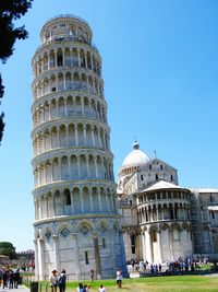 Low angle view of historical building